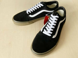 25.5cm ガムソール バンズ オールドスクール VANS OLD SKOOL BLACK/MEDIUM GUM US7.5/25.5cm VN0001R1GI6