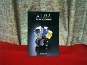 SEIKO Watch ALBA カタログ　1998 Vol.1 販売店様仕入便覧　長期保管品現状渡しジャンク
