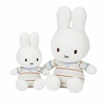 ミッフィーぬいぐるみオランダリトルダッチ社ヴィンテージストライプ柄25cmうさぎ　miffyブルーナ_画像7