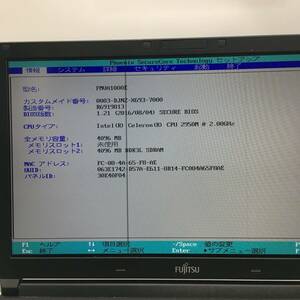  Fujitsu /A574/Celeron 2950M/15.6 -inch /DVD/8