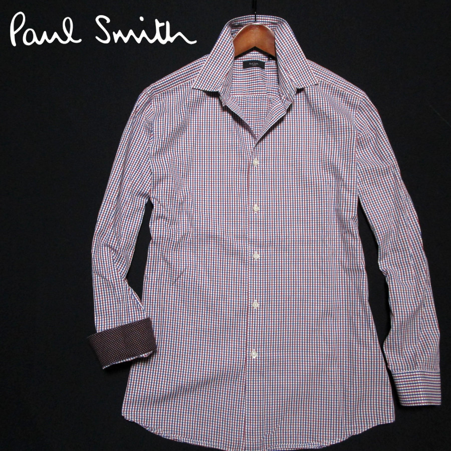【送料無料】ポールスミスの長袖シャツ シャツ トップス メンズ 注目のブランド
