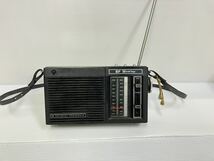 National ナショナル パナソニック 松下電器産業 RF-747 黒 GP WorldBoy FM/AM 昭和レトロ _画像2