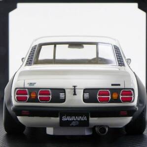 IG 2033 1/18 Mazda Savanna (S124A) Racing White イグニッションモデル マツダ RX-3 サバンナ レーシング フルワークス RSワタナベの画像5