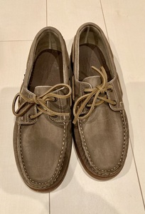  unused Paraboot BARTH size 7 Paraboot Brown deck shoes 