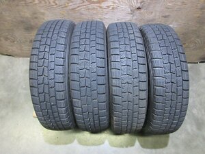 6725N3F〇　155/65R14 スタッドレス　4本　ダンロップ WINTERMAXX01 WM01　2017年製 バリ山　 【本州四国九州送料無料】