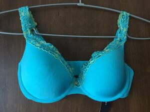 【新品】【送料無料】インポート Natori ブラ34D シーミストペア