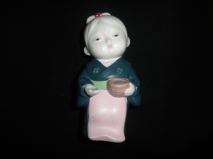 @@ 昭和レトロ　博多人形風　日本人形　和風インテリア　雑貨　童子　　送料500円
