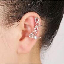 ♪♪即決♪♪　Love Heart Ear Cuff 片耳専用_画像1