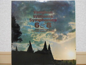 英RCA SB-6769 プレヴィン V.ウィリアムス 交響曲第6&8番 PREVIN 優秀録音