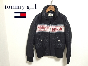 TOMMY GIRL トミーガール S/P ブルゾン ジャンパー 黒ブラック トミーフィルフィガー ④