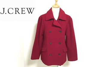 J.CREW Pコート レディースM 赤レッド ジェイクルー アウター ④