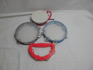  tambourine various 4 piece 