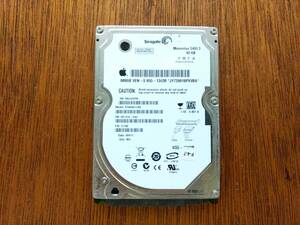 【正常判定】Apple純正 Seagate HDD 2.5inch 80GB ST980811AS SATA 2.5インチ 9.5mm 送料安 内蔵 ハードディスク 5400RPM