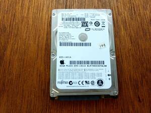【正常判定】Apple純正 FUJITSU HDD 2.5inch 80GB MHY2080BH SATA 2.5インチ 9.5mm 送料安 内蔵 ハードディスク 5400RPM 富士通