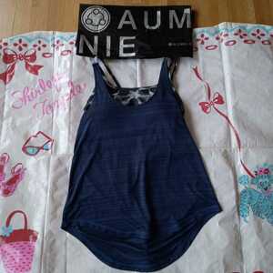  prompt decision!! complete sale *am knee /AUMNIE* Layered tank top (M corresponding ) free shipping 