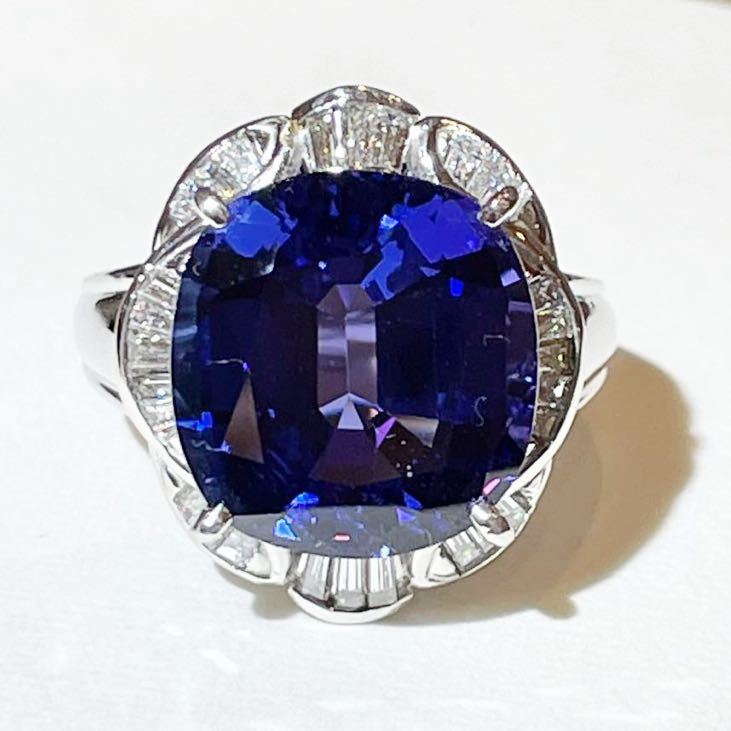 タンザナイト PTリング リング アクセサリー レディース 極美品 | duron.ca