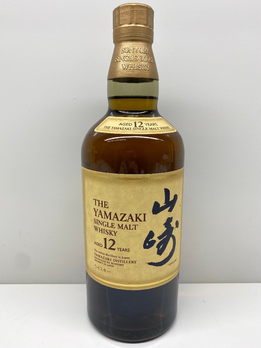 ヤフオク! -「サントリー 山崎 12年 700ml シングルモルト suntory