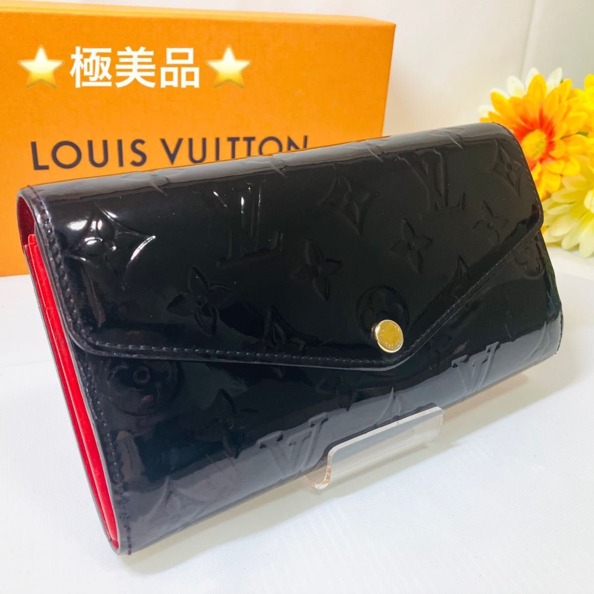 ○·○ 極美品 ルイヴィトン ヴェルニ 財布 箱 保存袋付き humas.unram