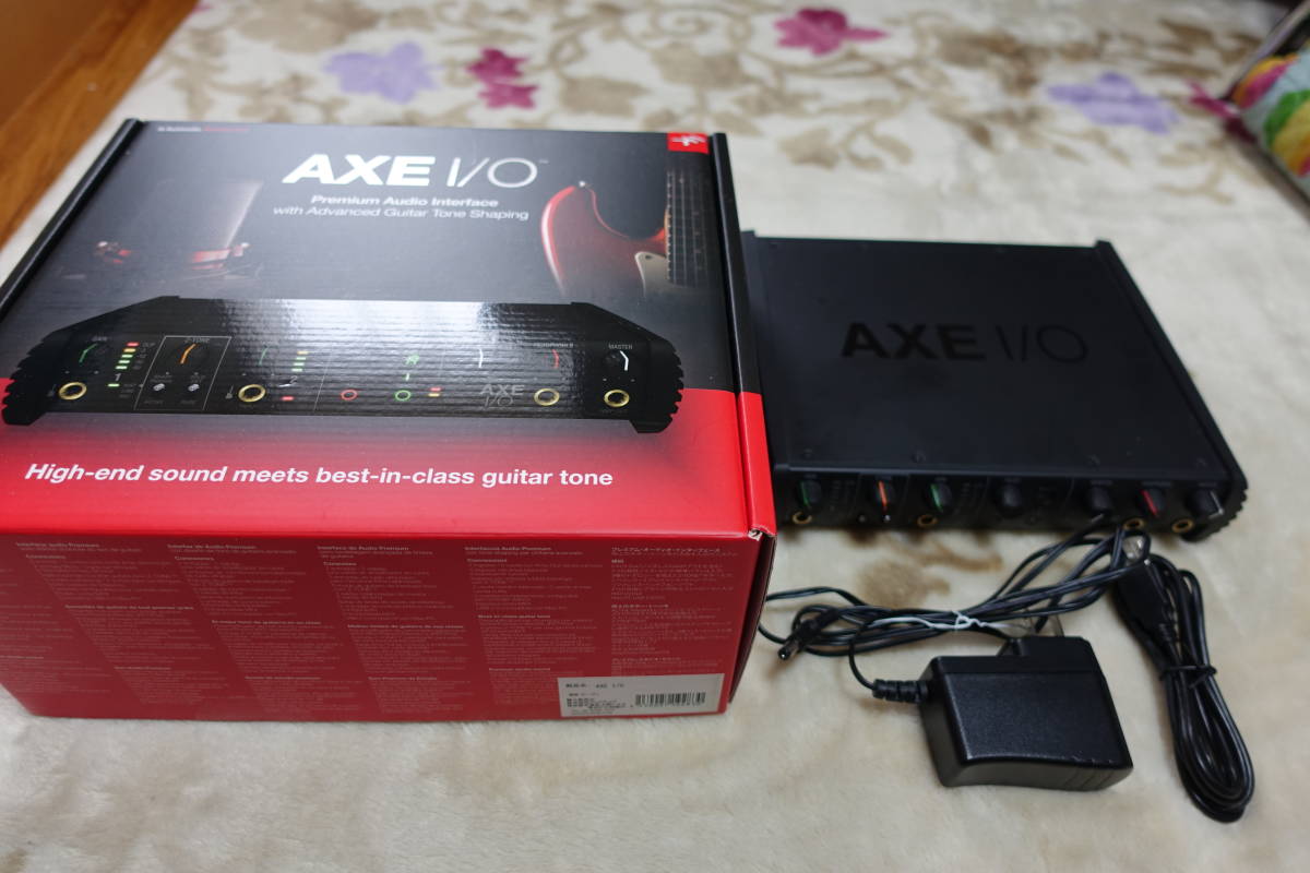 美品AXE I/O SOLO & 汎用ペダル & Bias FX Pro-