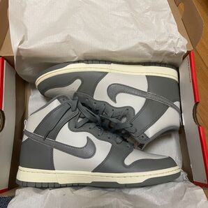 Nike dunk ナイキ ダンク ハイ ヴィンテージグレー 27グレー