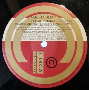 【12'】NENEH CHERRY / BUFFALO STANCE