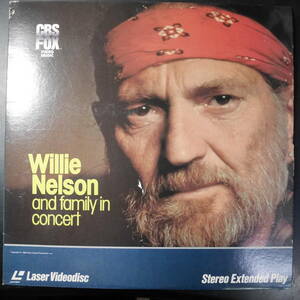 LASER DISC ●WILLIE NELSON and Family Concert CBS(US) 89分 