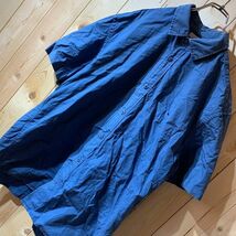[KWT3211] H&M 半袖シャツ メンズ ブルー M ポス_画像3