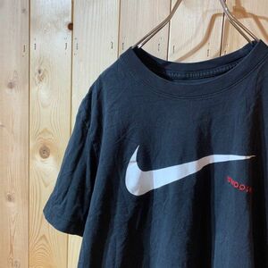 [KWT3232] NIKE ナイキ 半袖Tシャツ メンズ ブラック L ポス