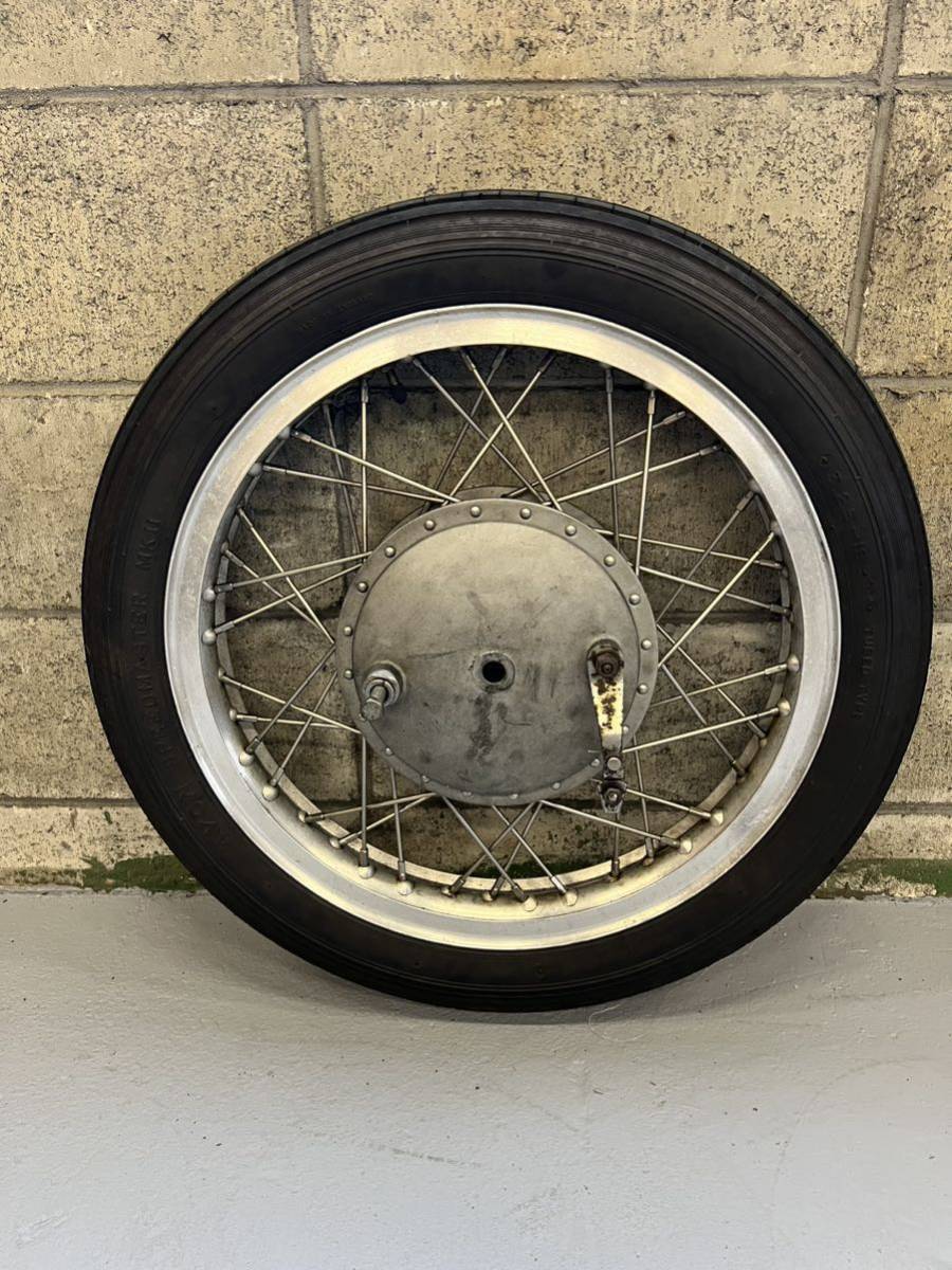 ハーレー z1z2 ボラーニ アルミリム ショベル ハンバーガー 19インチ-