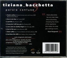 TIZIANA BACCHETTA / PAROLE CONFUSE Carlo Battisti(ds) Francesco Ponticelli(b) Arturo Valiante(p)_画像2