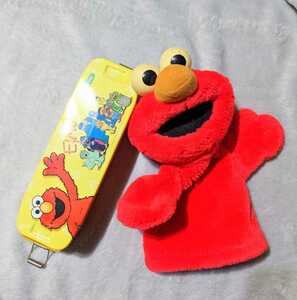  Elmo Sesame Street Elmo puppet pen case soft toy 