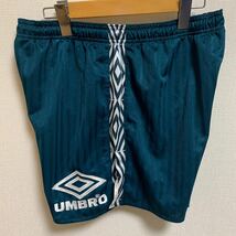 【激レア 美品】90's UMBRO ショートパンツ アンブロ 短パン グリーン ヴィンテージ トレーニングウェア スポーツウェア ストリート_画像1