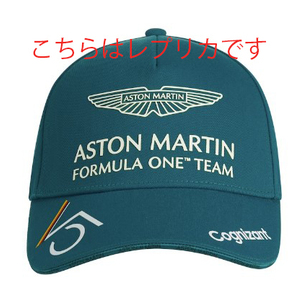 【非売品】 2022 アストンマーティン F1 支給品 ベッテル本人用ドライバー・キャップの画像8