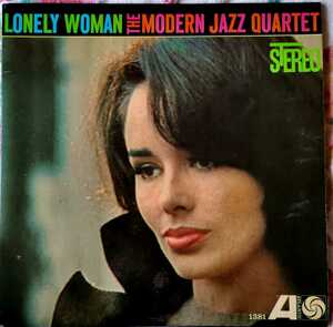 usLP MJQ /LONELYWOMAN 1962年発売 光沢ジャケット 