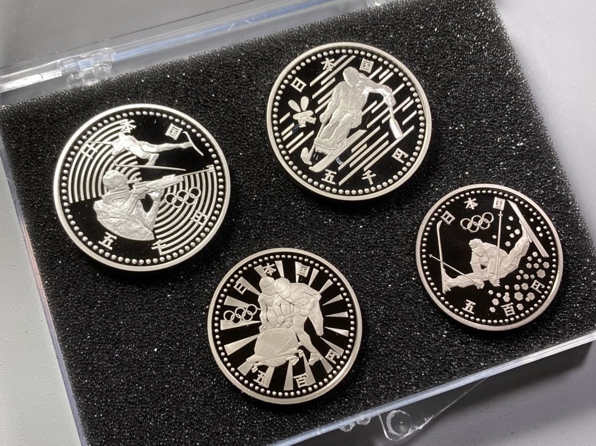 クーポンで半額☆2280円! 長野オリンピック記念プルーフ硬貨 収納