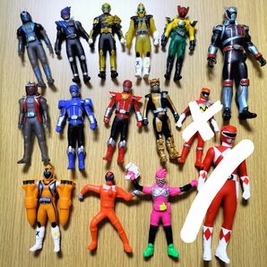 【仮面ライダー】フィギュア13体セット　ソフビ