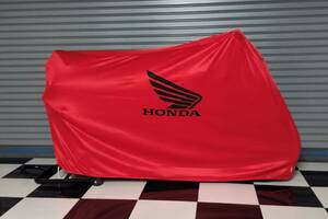 TYGA indoor for bike cover ventilation polyester made Honda Wing red Mark black TMER-0156