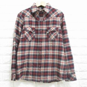 [JANERIVER]je-nli bar * Asics made wool shirt outdoor * lady's /L