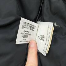 希少 THE NORTH FACE ダウンベスト アセント ヌプシ 600フィル 90s 00s 古着 ブラック サイズL フード収納 パッカブル ノースフェイス_画像9