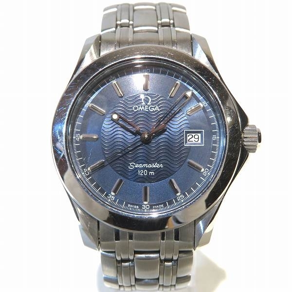 OMEGA オメガ シーマスター 120m クォーツ 腕時計(アナログ) 時計 レディース 最新商品セール