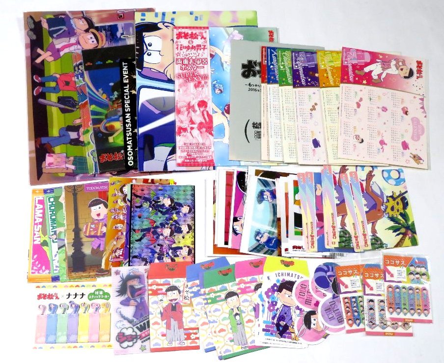 処分セール おそ松さん グッズ ポスター タペストリー まとめ売り 新品