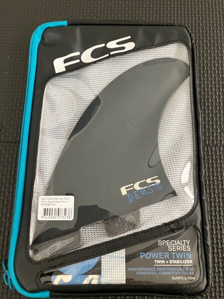 FCS2 power twin +1 deus ツイン +1 フィッシュ コラボフィン ミッド デウス