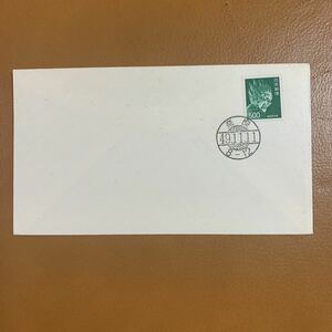 初日カバー　ローマ字入り　500円　通常切手　伐折羅大将　昭和49年発行