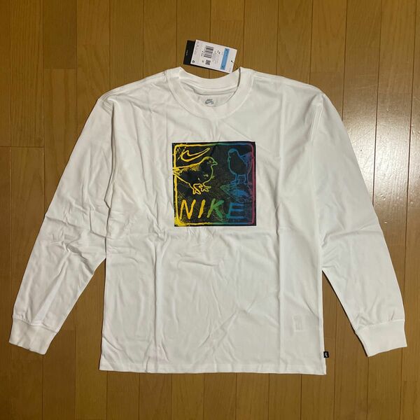 新品 ナイキ NIKE SB メンズ ロングスリーブ スケートTシャツ Mサイズ