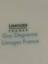 リモージュ　ディナープレート limoges france guy degrenne fran de katori 26.5cm ブルーホワイト_画像5