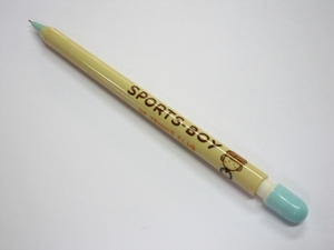 希少 レトロ ファンシー シャープペン YUKARI ユーカリ社 テニス SPORTS-BOY OF TENNIS CLUB MECHANICAL PENCIL MADE IN JAPAN