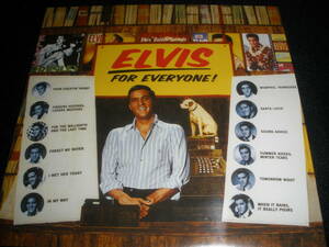 エルヴィス・プレスリー メンフィス・テネシー 偽りの心 最後のキス 嵐の季節 リマスター オリジナル 紙 美品 Elvis Presley FOR EVERYONE!