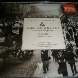 新品 バルビローリ ヴォーン・ウィリアムズ 交響曲 第2番 アイアランド ロンドン序曲 ハレ管弦楽団 ステレオ Vaughn Williams Barbirolliの画像1