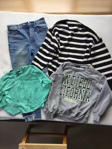 *. summarize 4 point *GU damage jeans S*GAPKids cardigan XXL 14-16* Nice Claup border sweater F*Lovetoxic sweatshirt L*