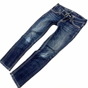  Levi's * LEVIS nature . color ..! stretch skinny blue jeans W27 lady's standard every day Town Youth NL992-0001#Ja5609